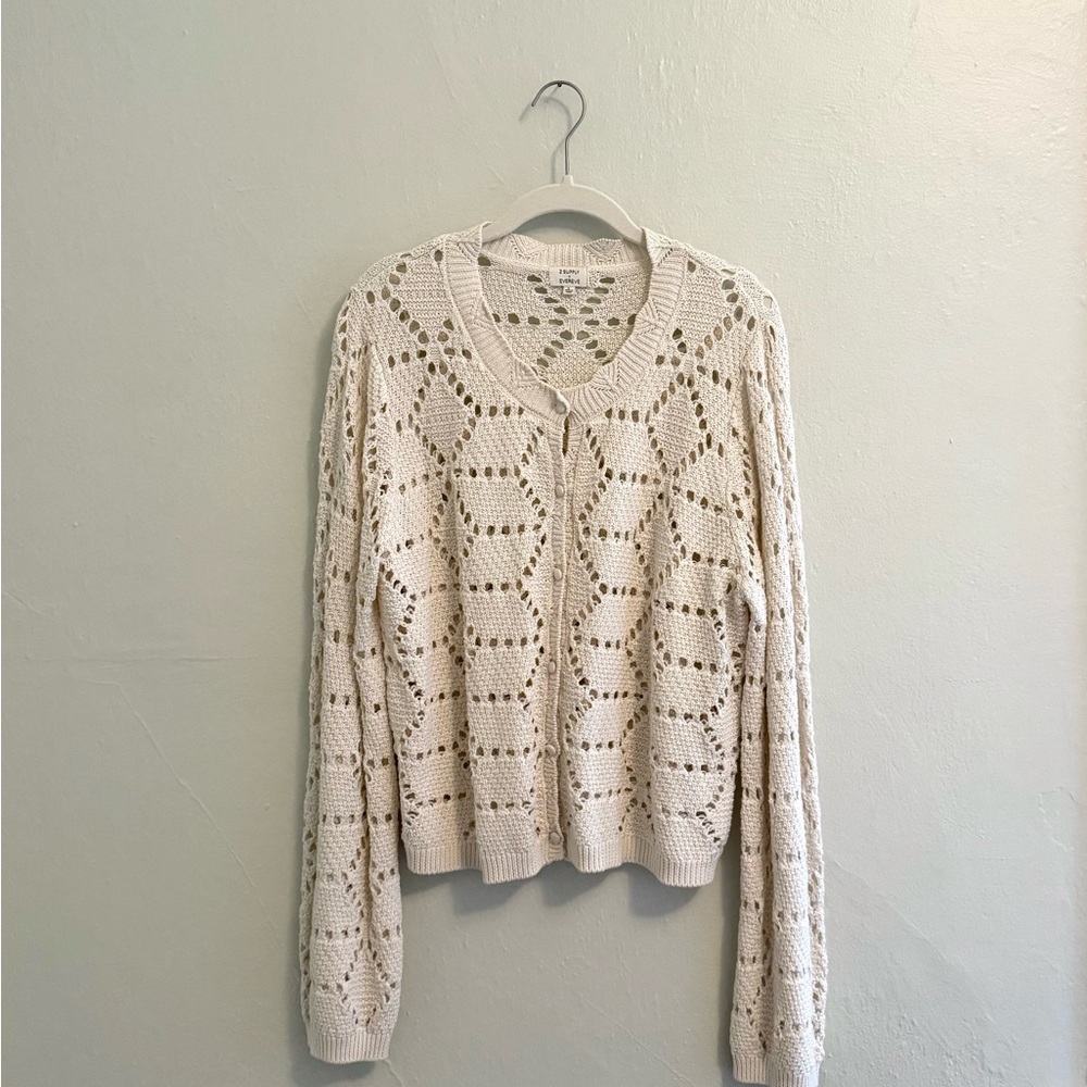 Z SUPPLY -EVEREVE -Cream Knit Sweater